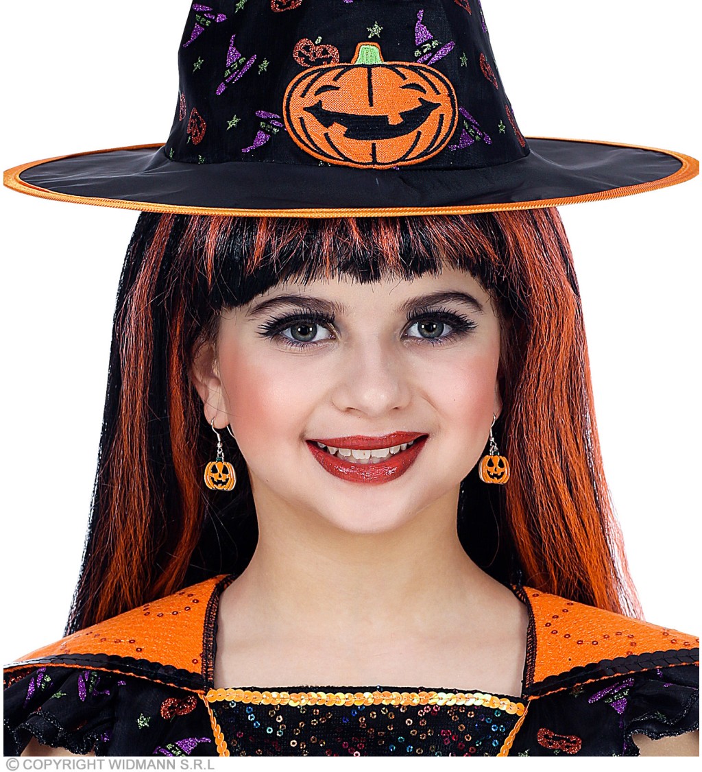 Detské náušnice Halloween