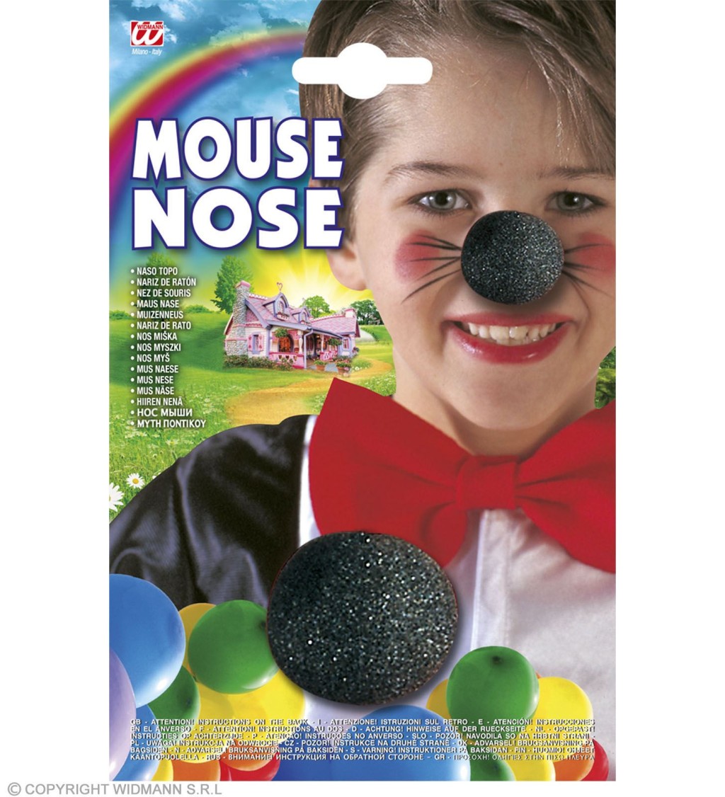 Mäkký plyšový čumáček Mickey Mouse