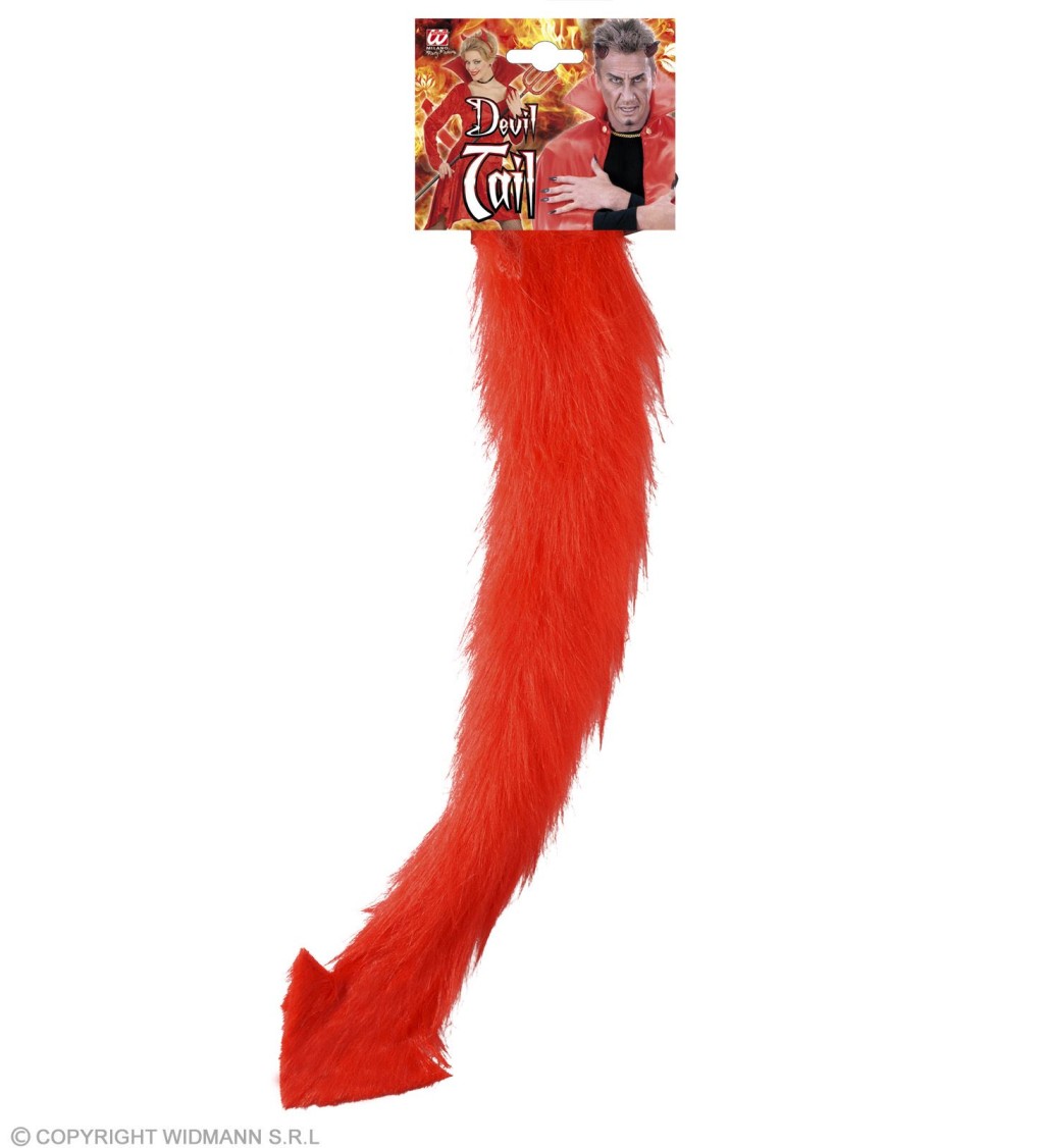 Červený chĺpatý ocásik - čert