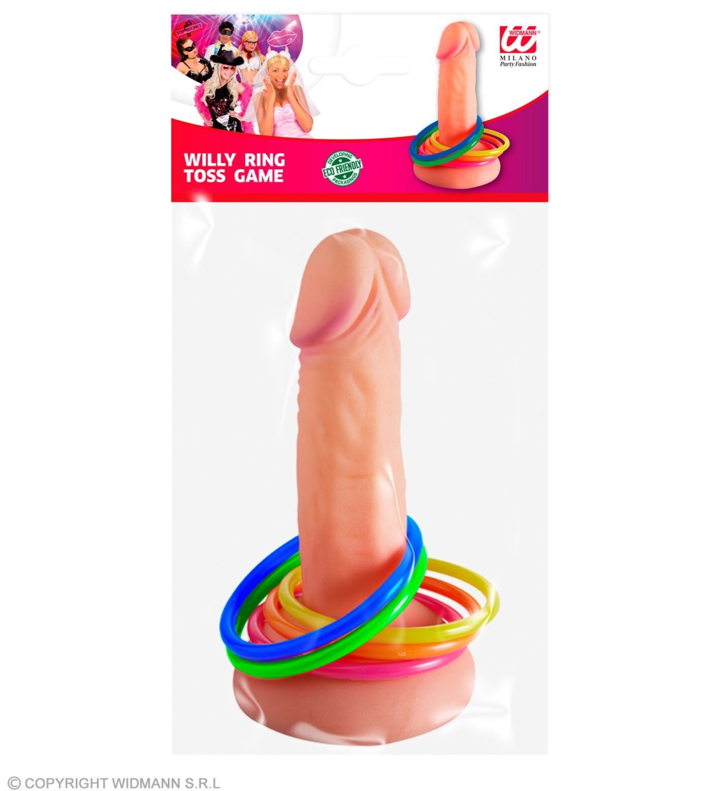 Hra Hádzania krúžkov na penis