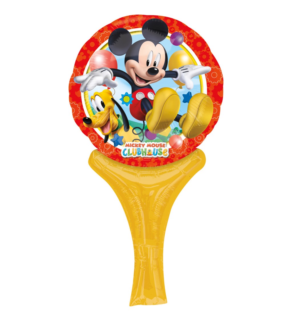 Fóliový balónek Mickey Mouse - lízatko