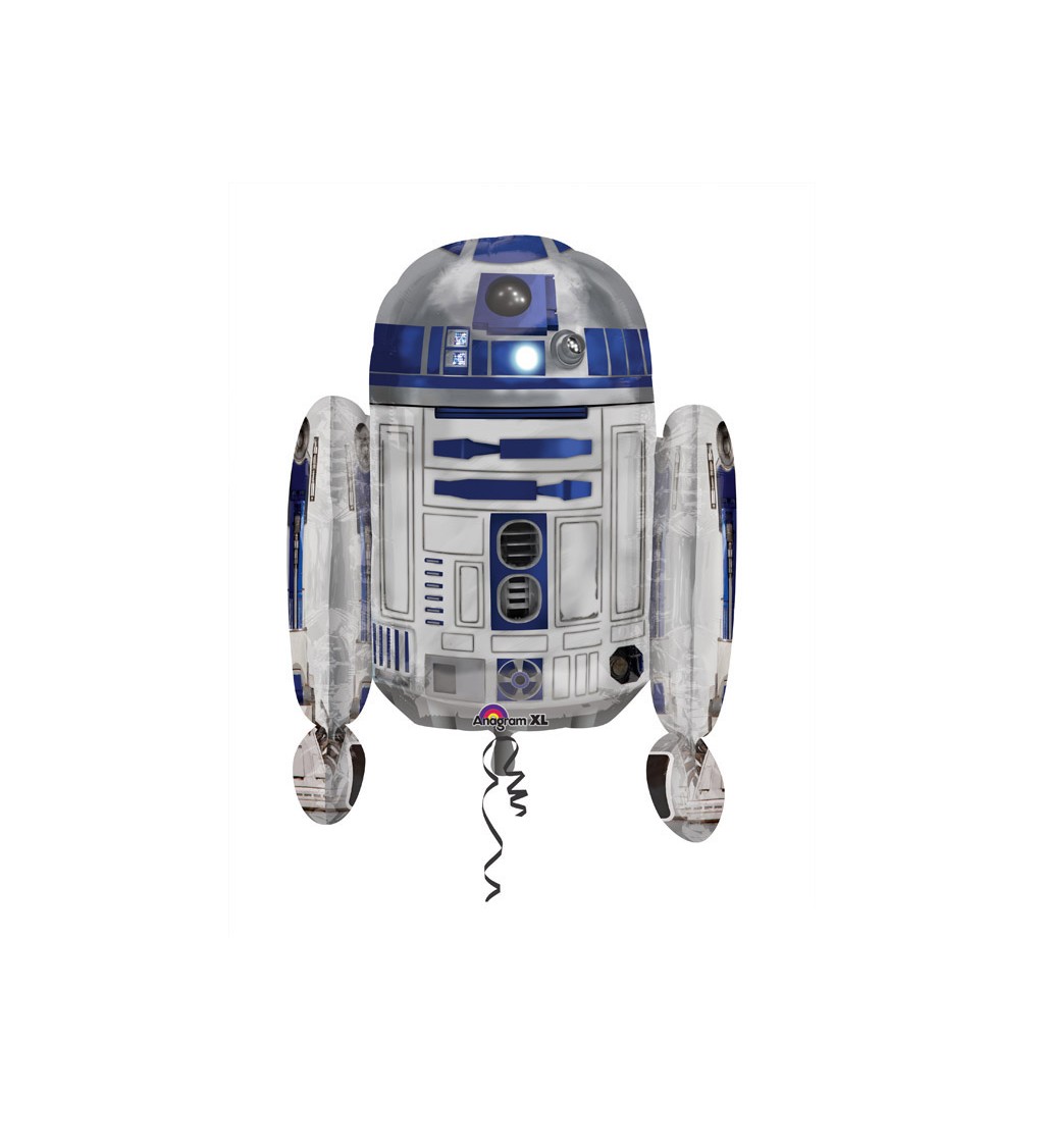 Fóliový balónik - robot R2D2