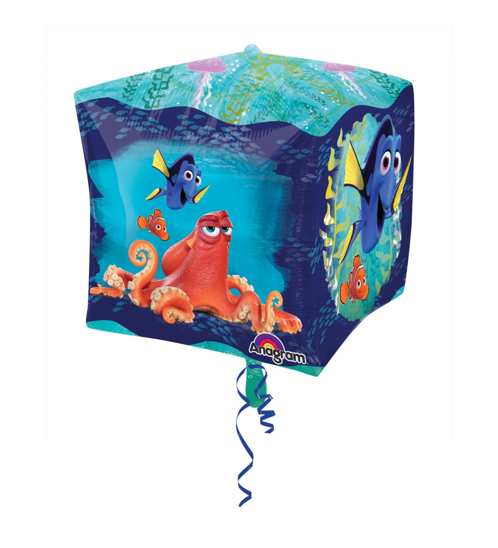 Fóliový balónik Hľadá sa Dory - kocka
