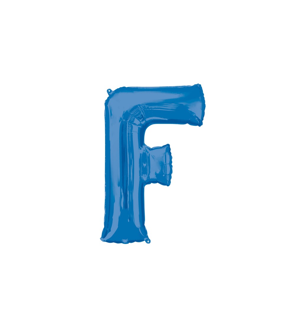 Modrý fóliový balónik F