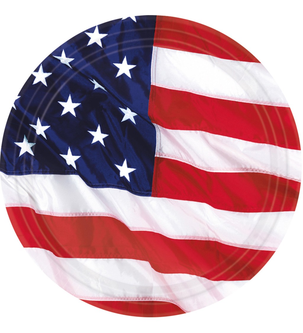 Papierové tanieriky - USA