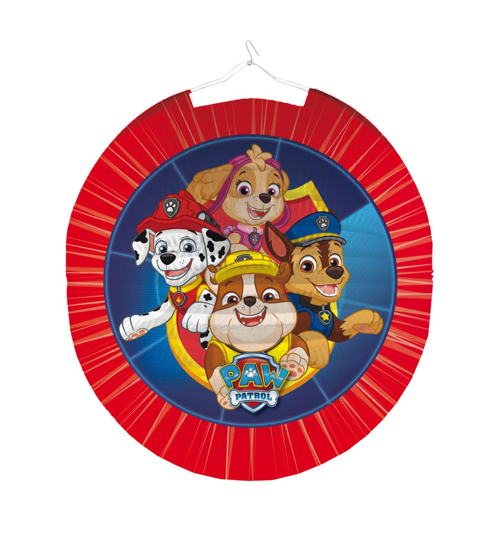 Papierový lampión Paw Patrol