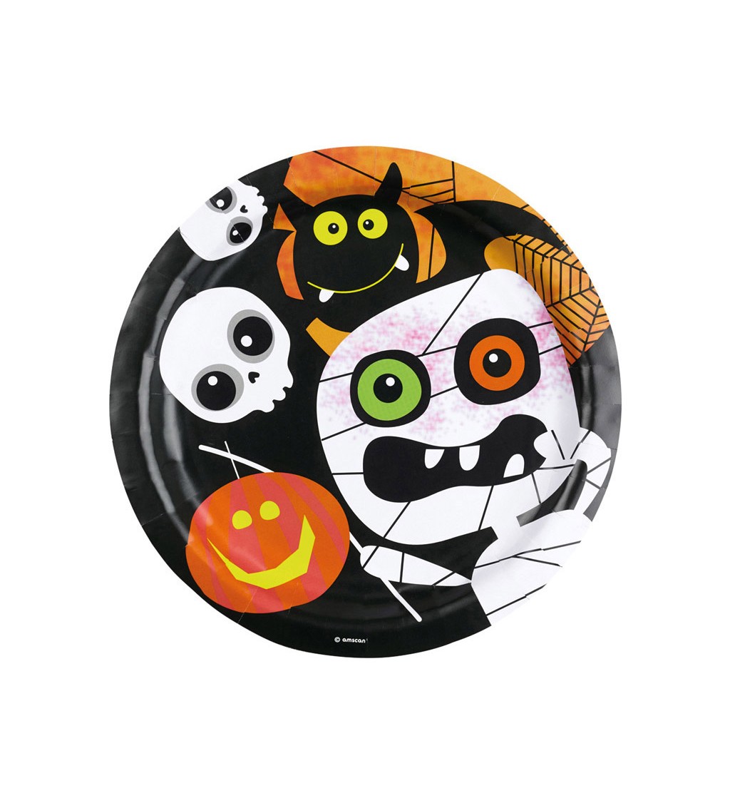Detské tanieriky - halloween