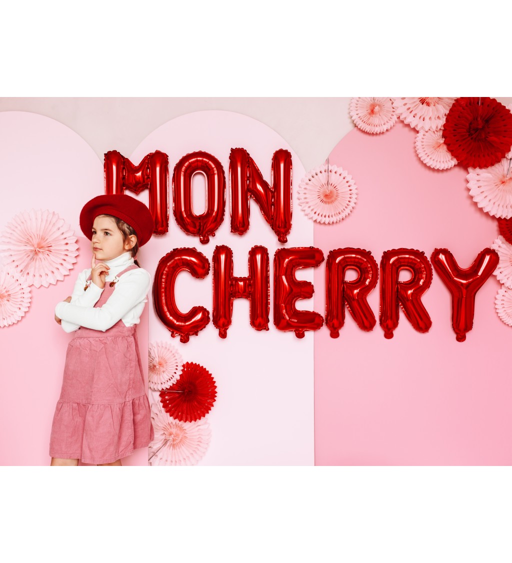 Červený mini balónik K