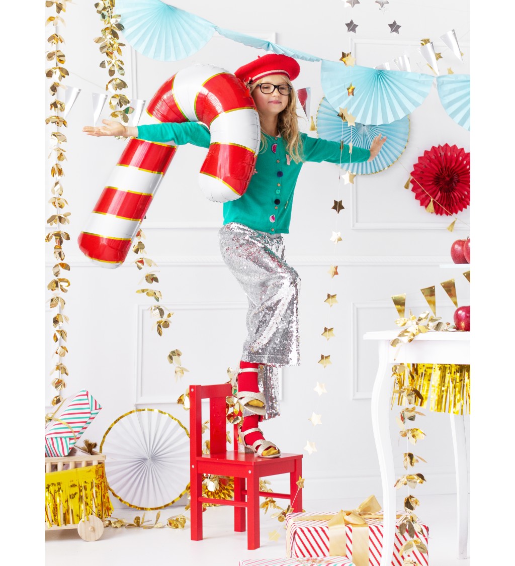 Fóliový balónik - Candy Cane