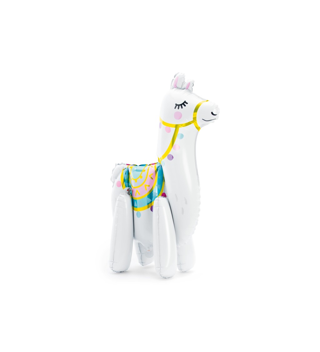 Lama fóliový balónik