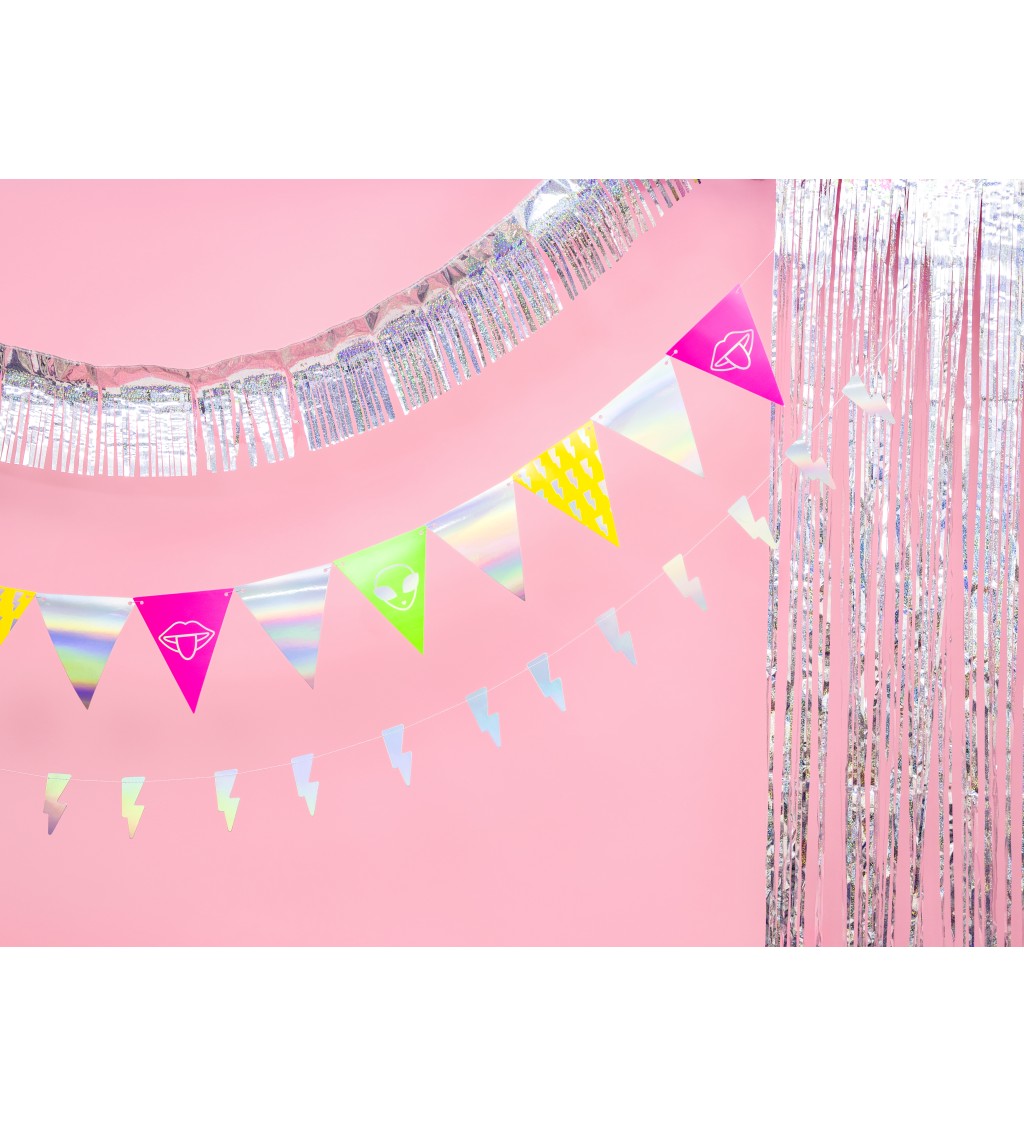 Girlanda dúhová - Electric Holo