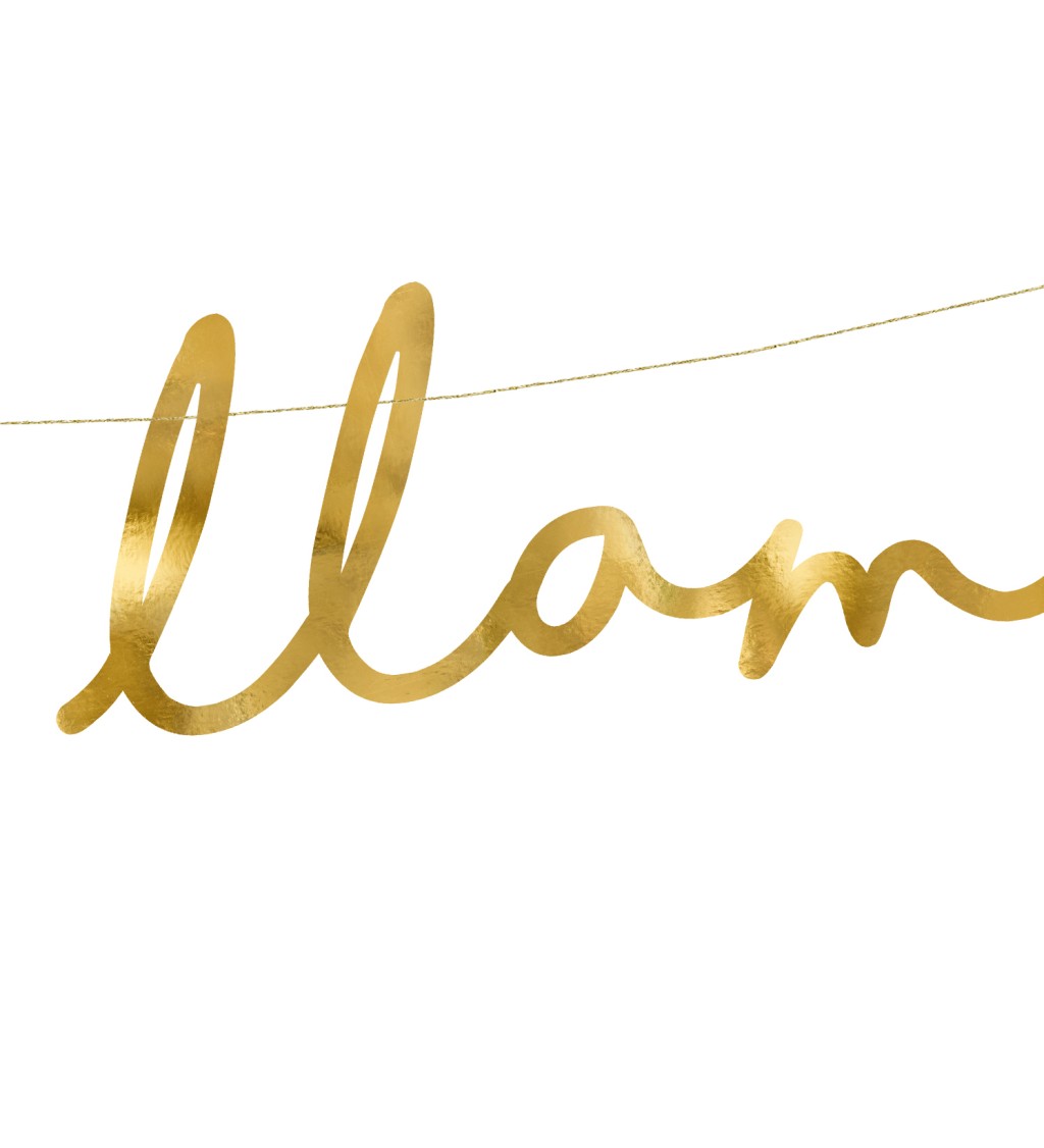 Zlatá girlanda Lama