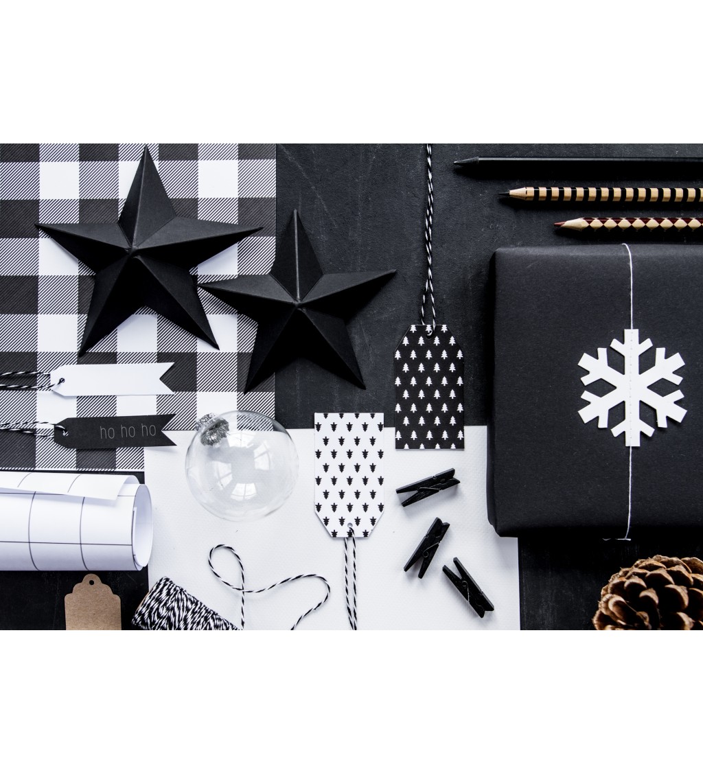 Farebné kolíčky - čierne