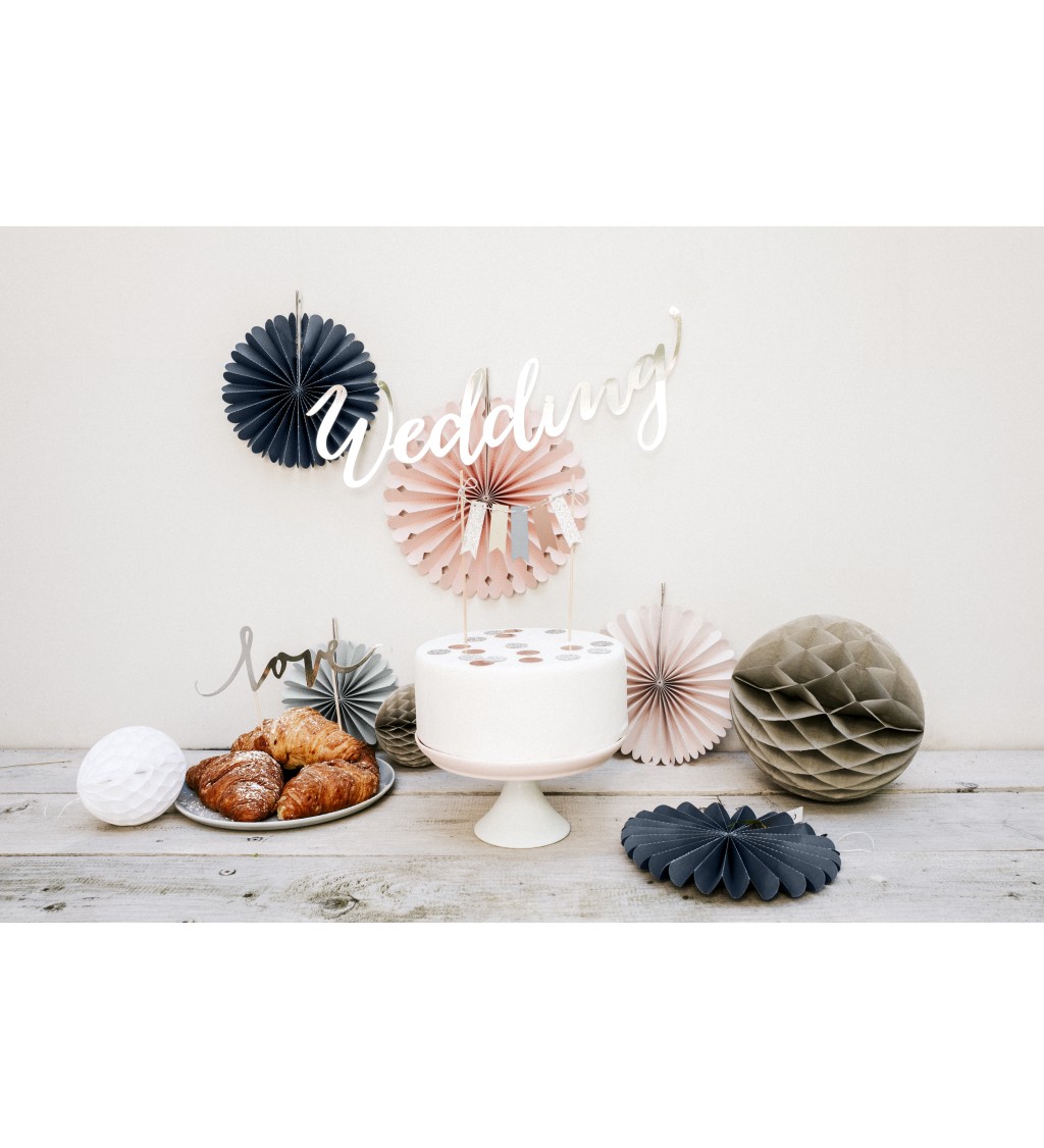 Girlanda na špajdliach do výzdoby