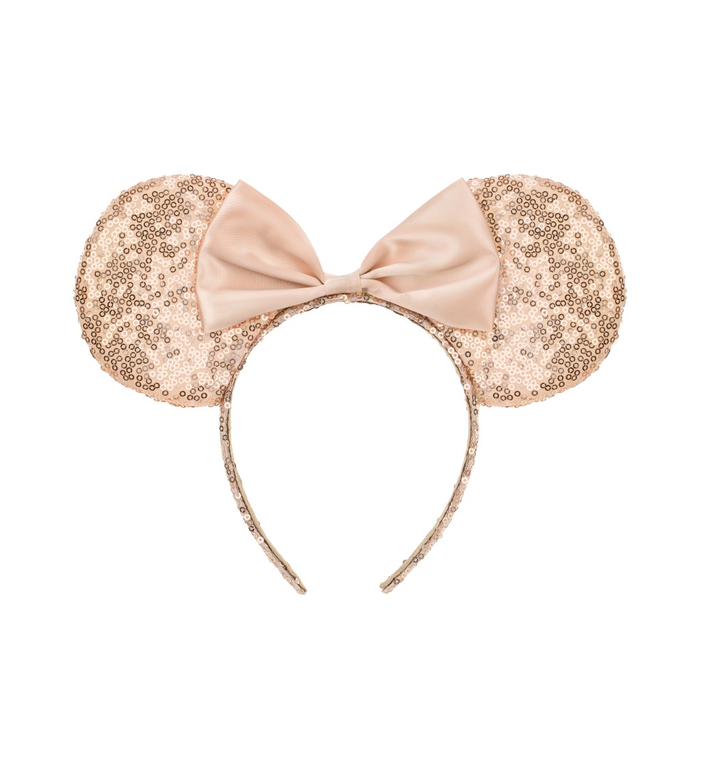 Trblietavá čelenka Minnie