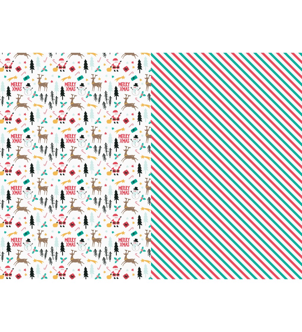 Baliaci papier - Merry Xmas
