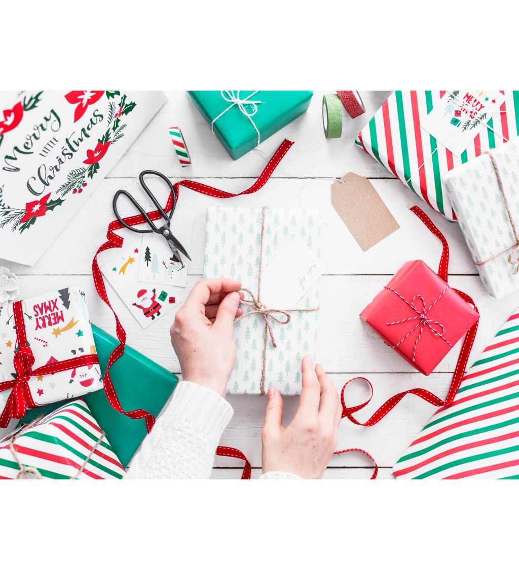 Baliaci papier - Merry Xmas