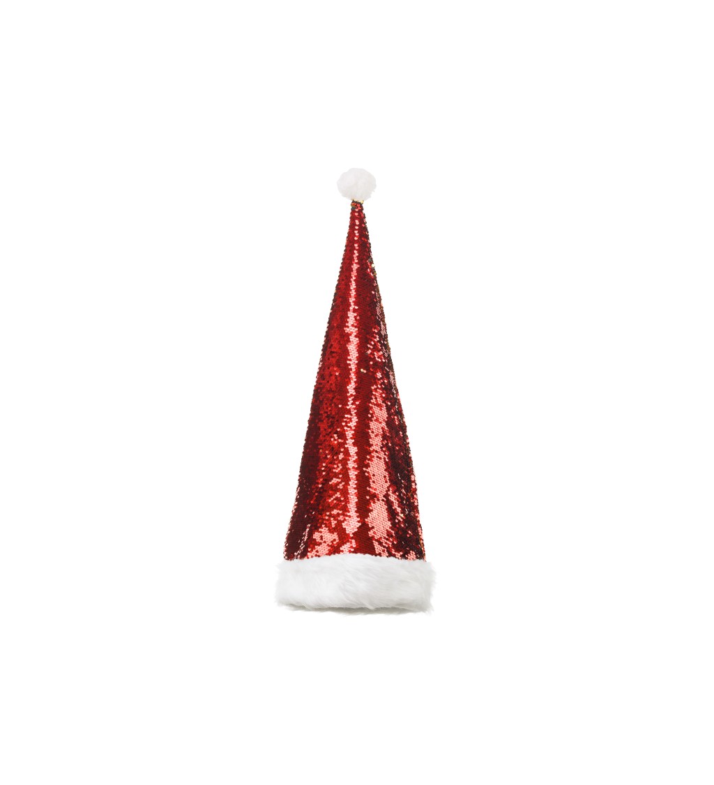 Santa čiapočka s flitrami