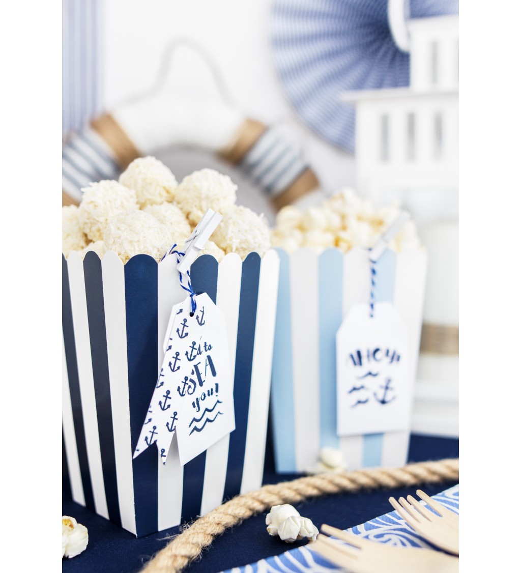 Boxíky na popcorn - Malé Lietadlo
