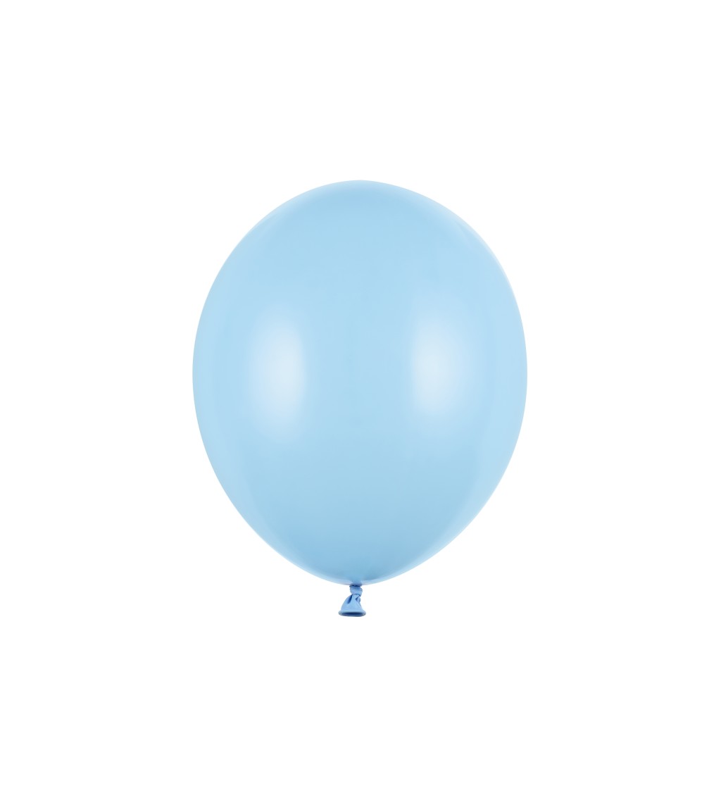 Latexové balóniky strong pastelové baby blue 30 cm 10 ks