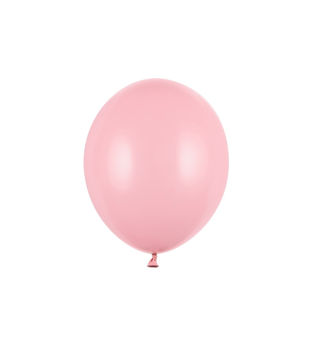 Latexové balóniky strong pastelové ružové 30 cm 10 ks