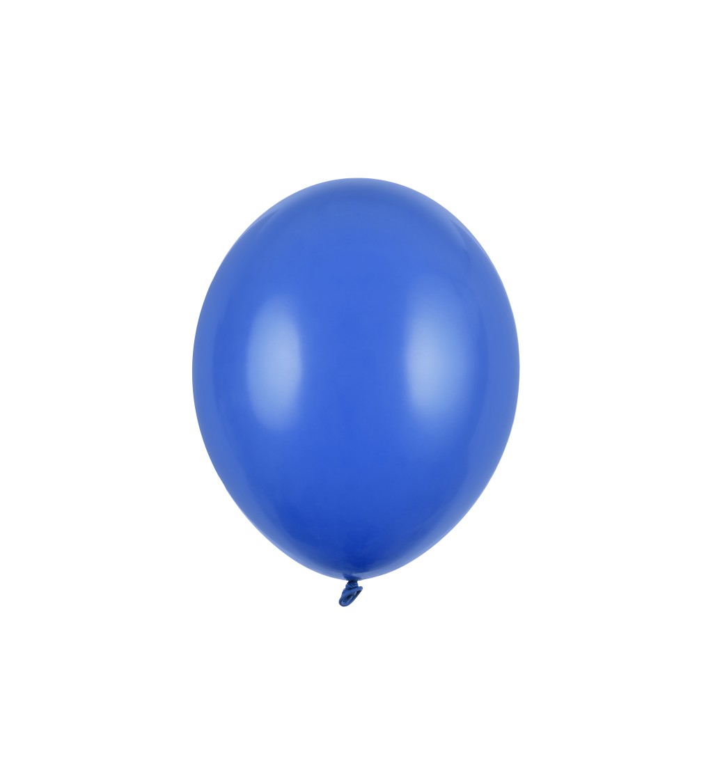 Latexové balóniky strong pastelové tmavomodré 30 cm 10 ks