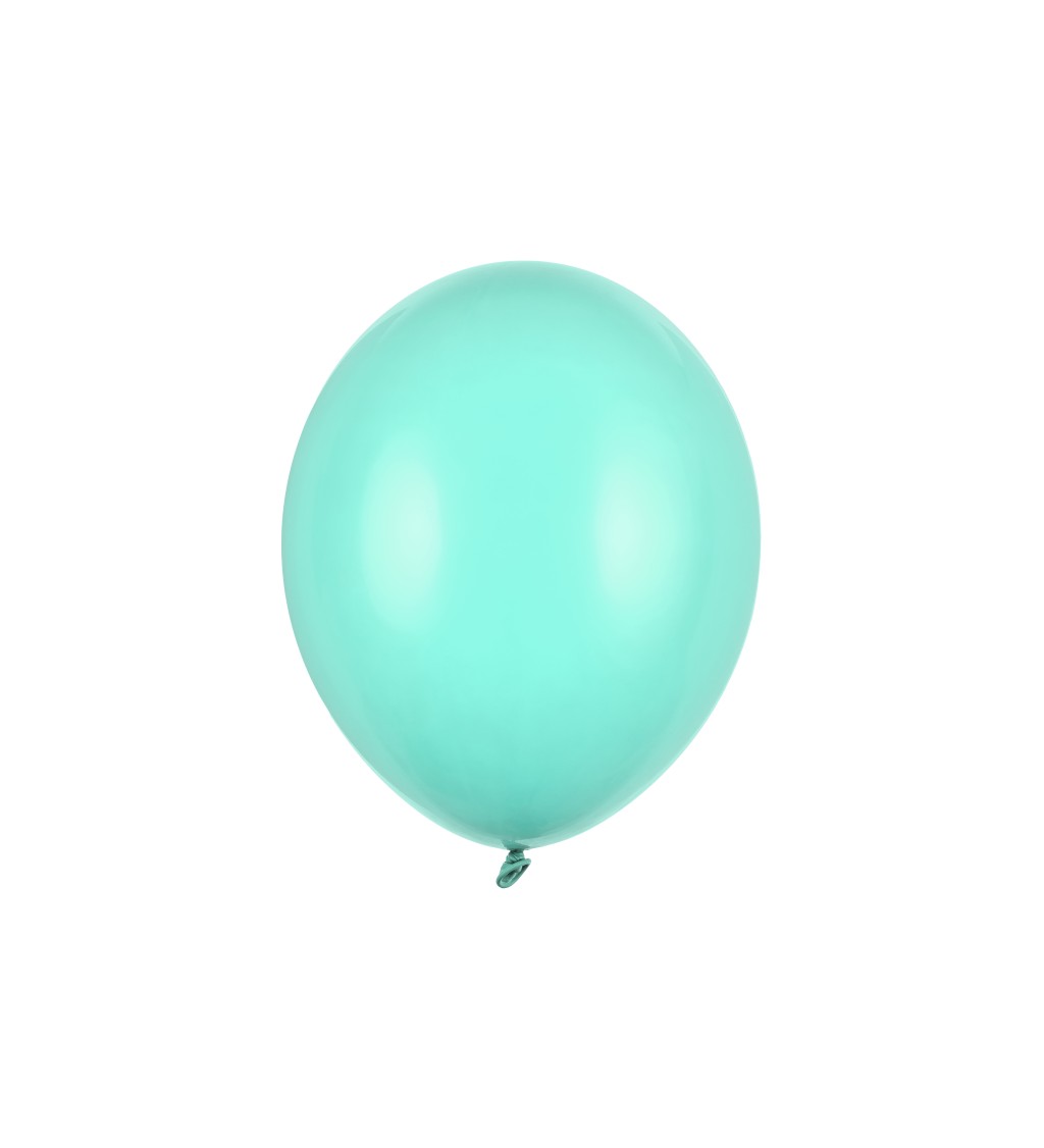 Latexové balóniky strong pastelové mentolové 30 cm 10 ks