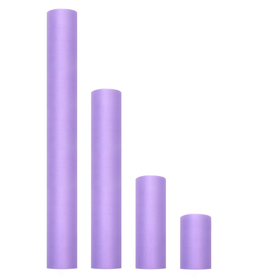Jednofarebný fialový tyl - 0,3 m