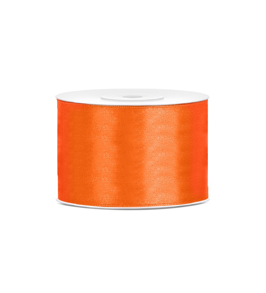 Stuha - tmavo oranžová