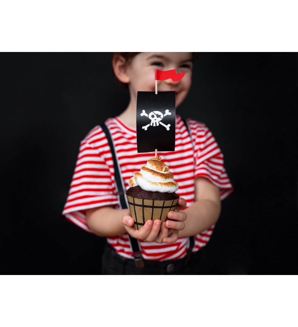 Pirátska sada na cupcaky