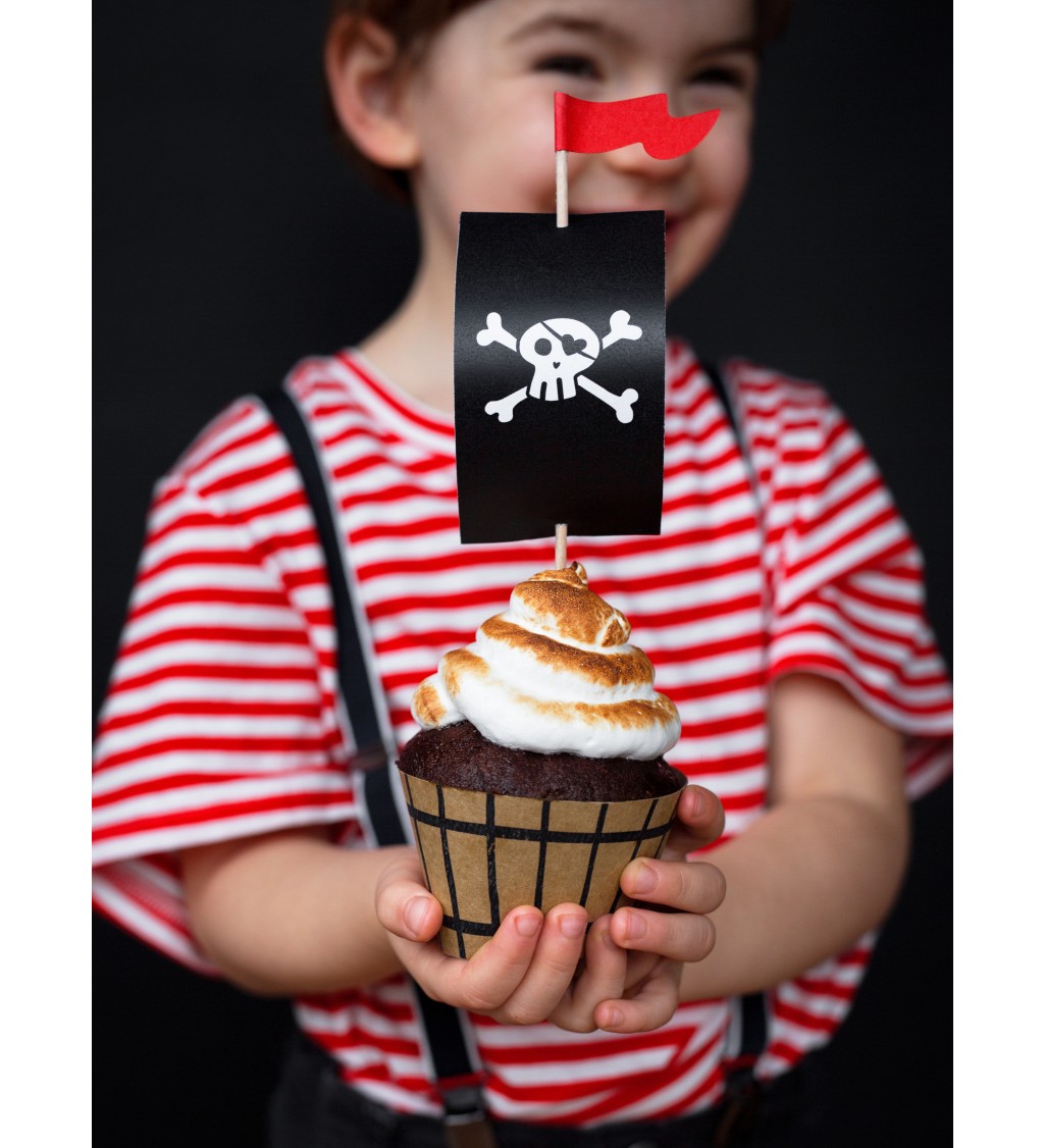 Pirátska sada na cupcaky
