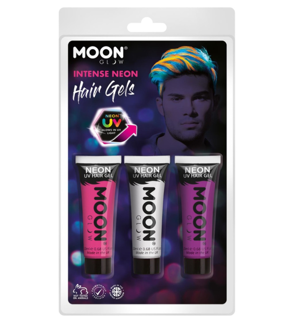 Neon gély na vlasy