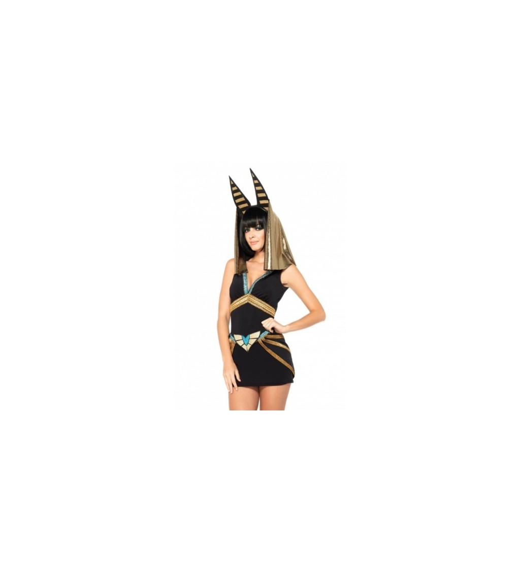 Kostým egyptskej bohyne - Anubis