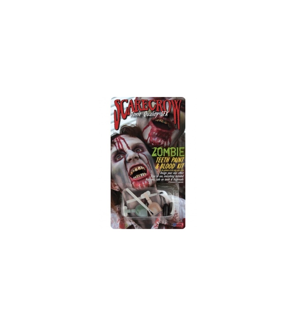 Farby na zuby - zombie séria