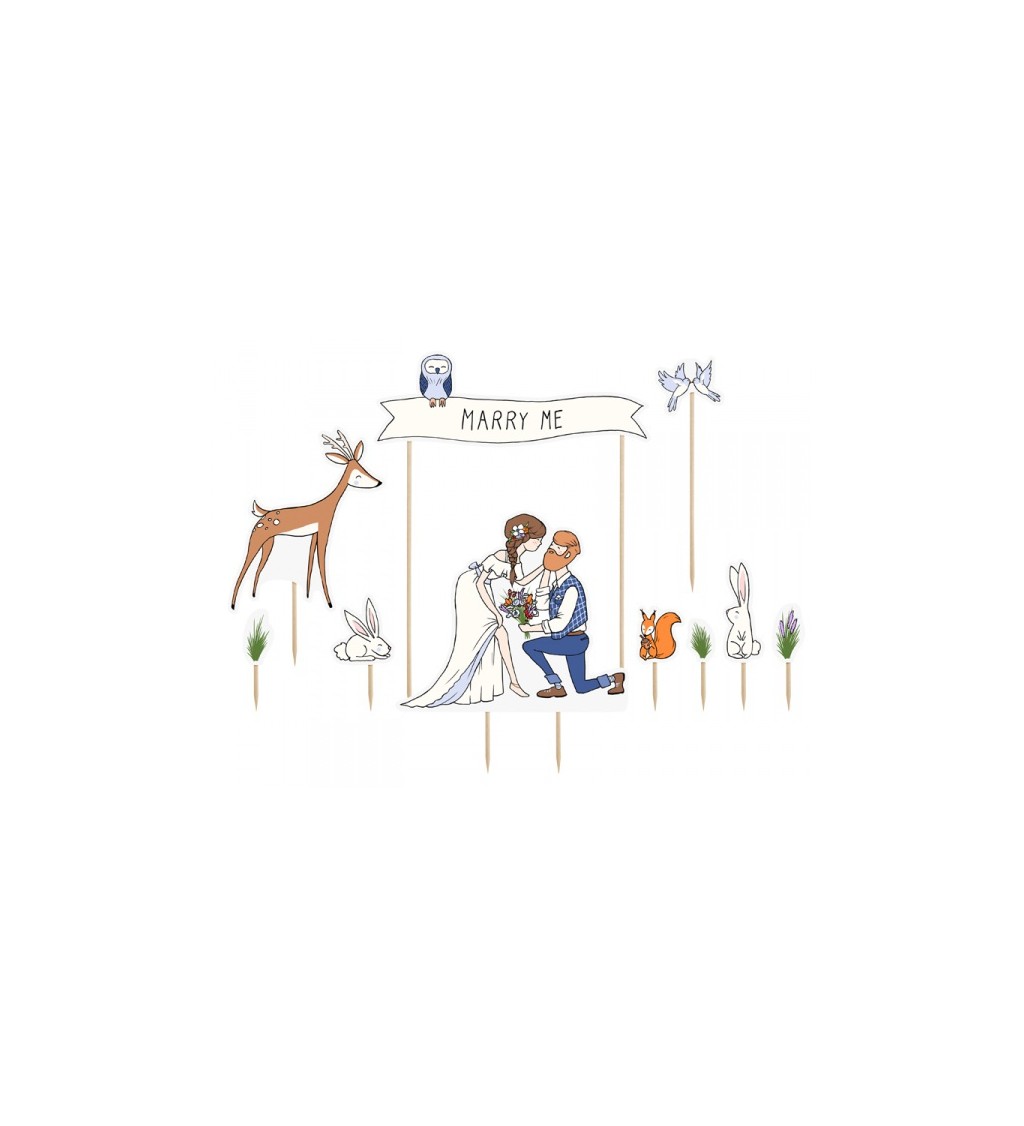 Marry me - špáratká na tortu