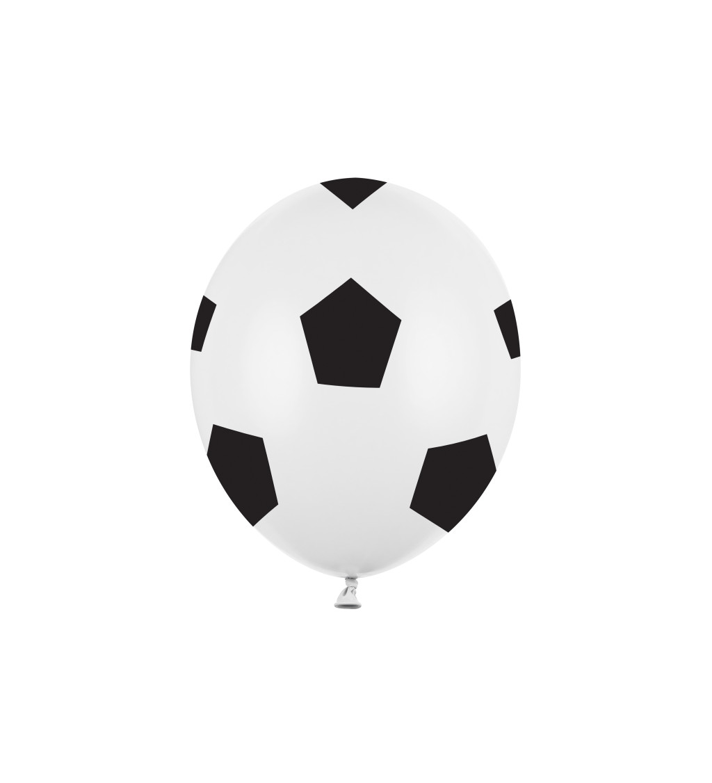 Latexové balóniky strong pastelové futbalové 6 ks