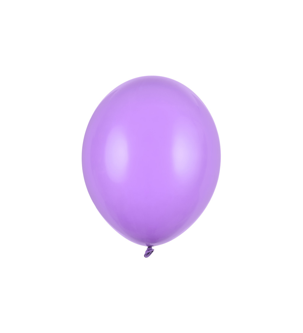 Latexové balóniky strong pastelové fialové 30 cm 10 ks