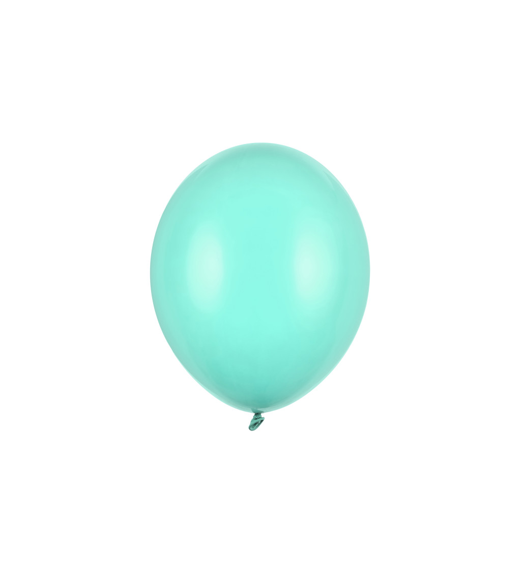 Latexové balóniky 27 cm tyrkysové, 10 ks
