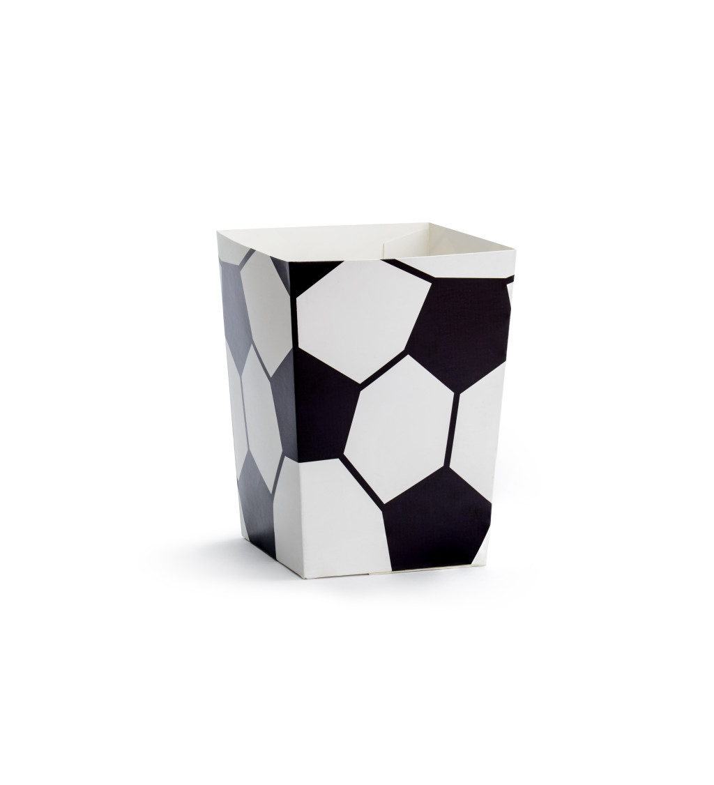 Krabička na popcorn - futbal