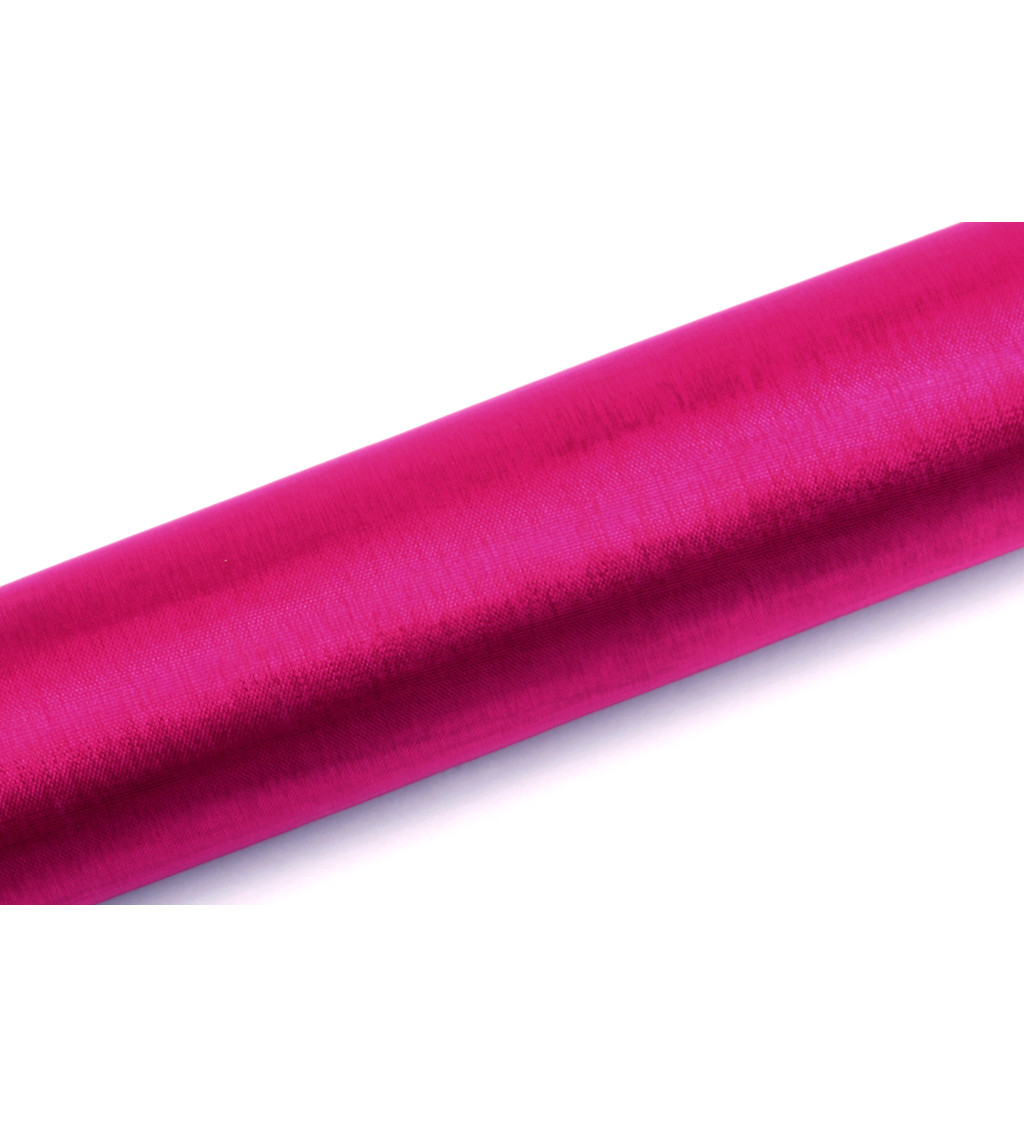 Ružová organza
