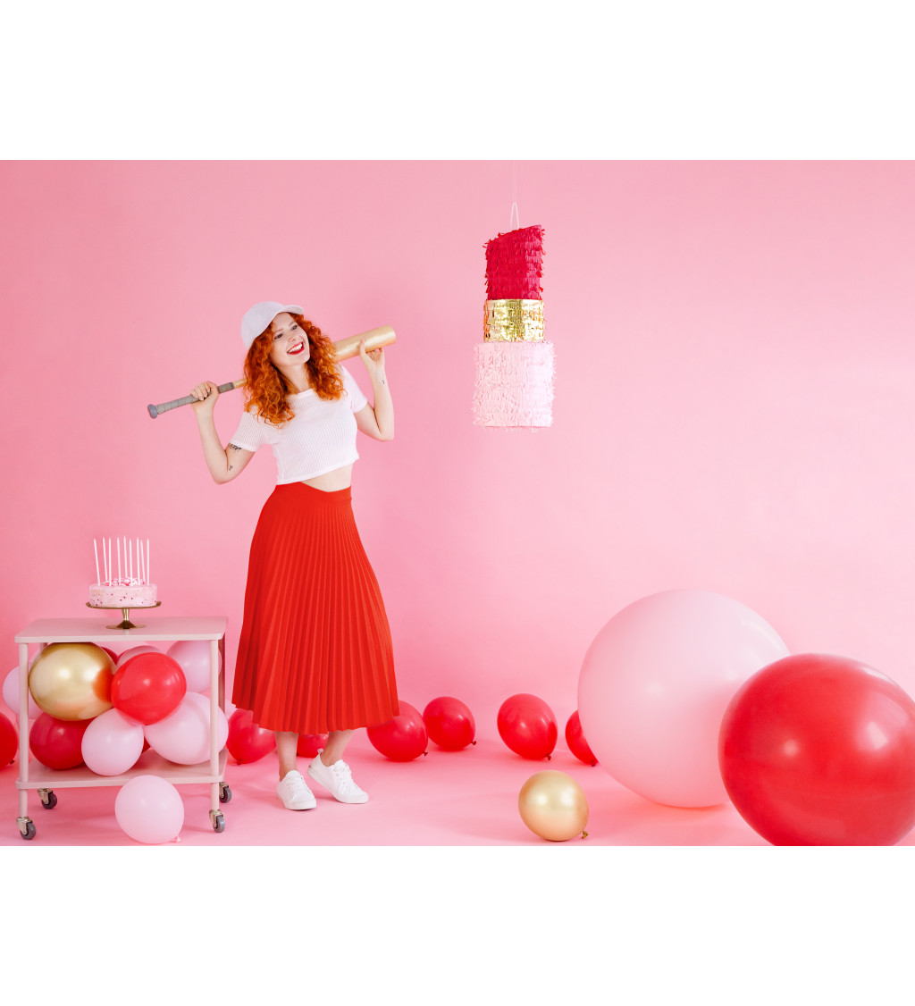 Obrovský latexový balón svetloružový 1m