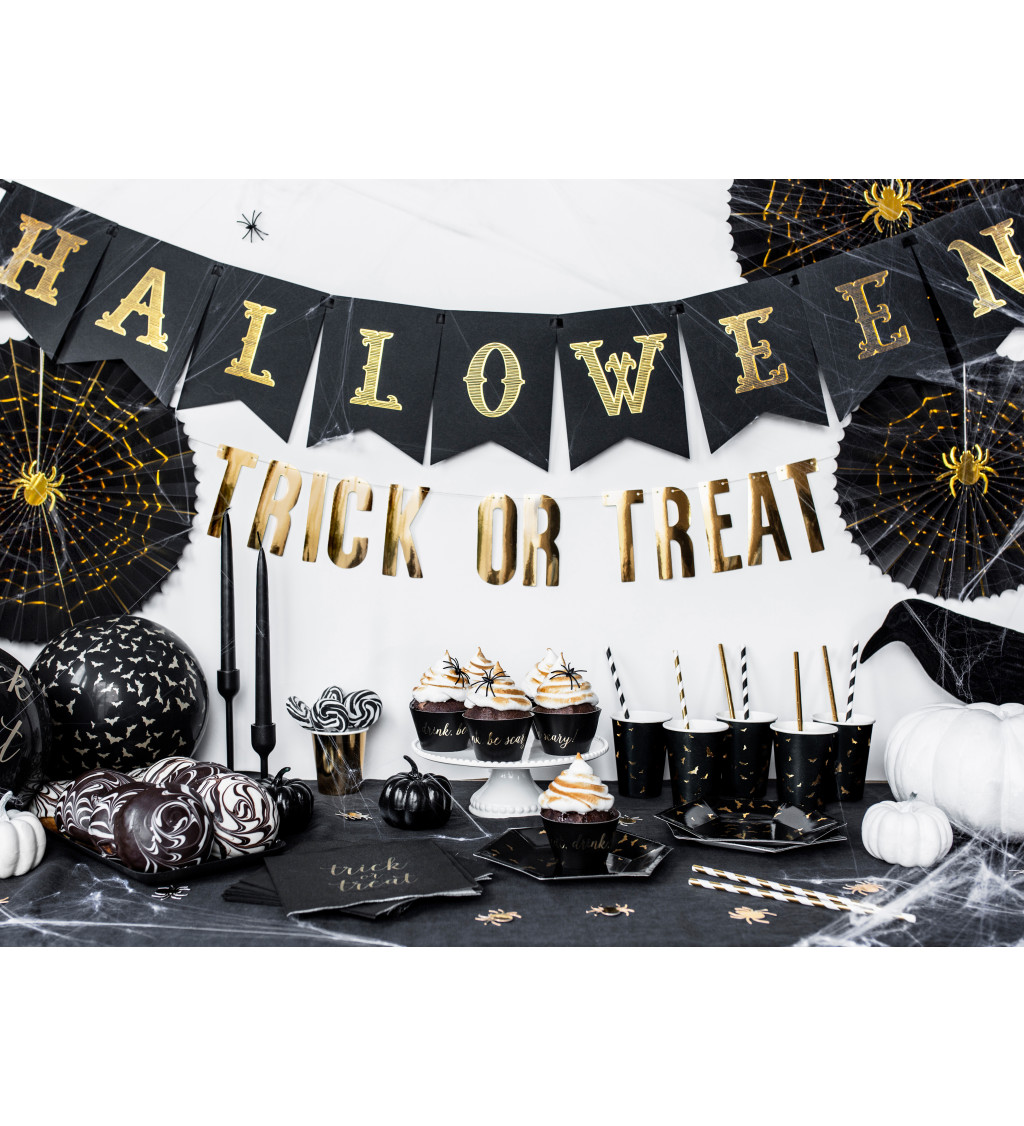 Girlanda - čierna, Halloween