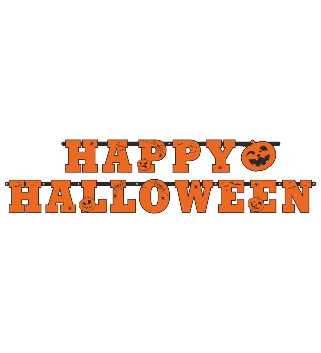 Girlanda Veselý Halloween