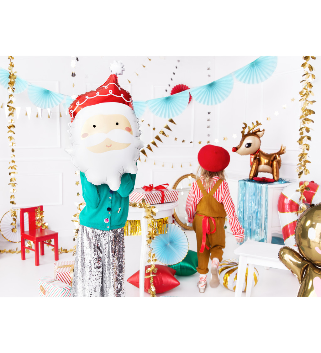 Fóliový balónik - Santa