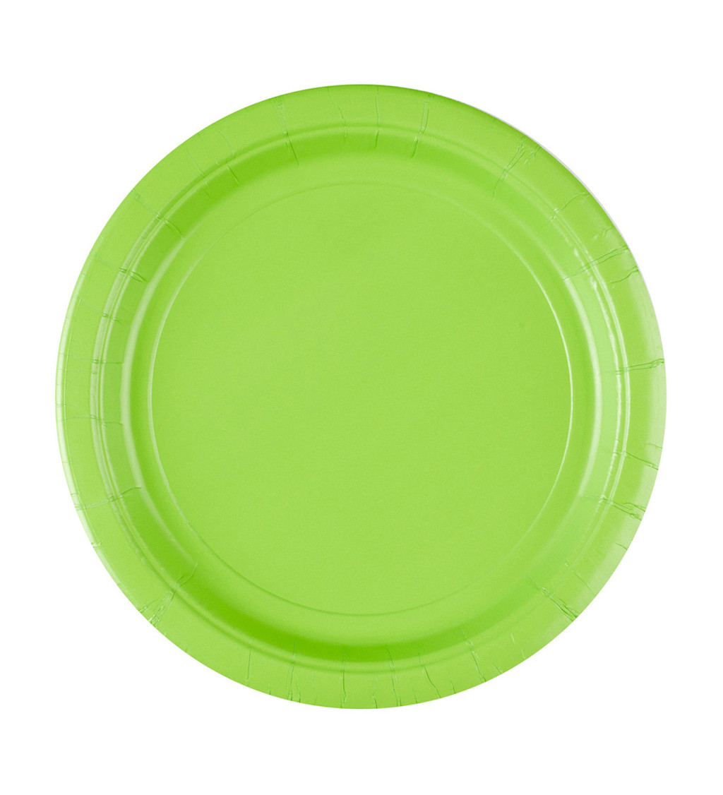 Zelené kiwi tanieriky