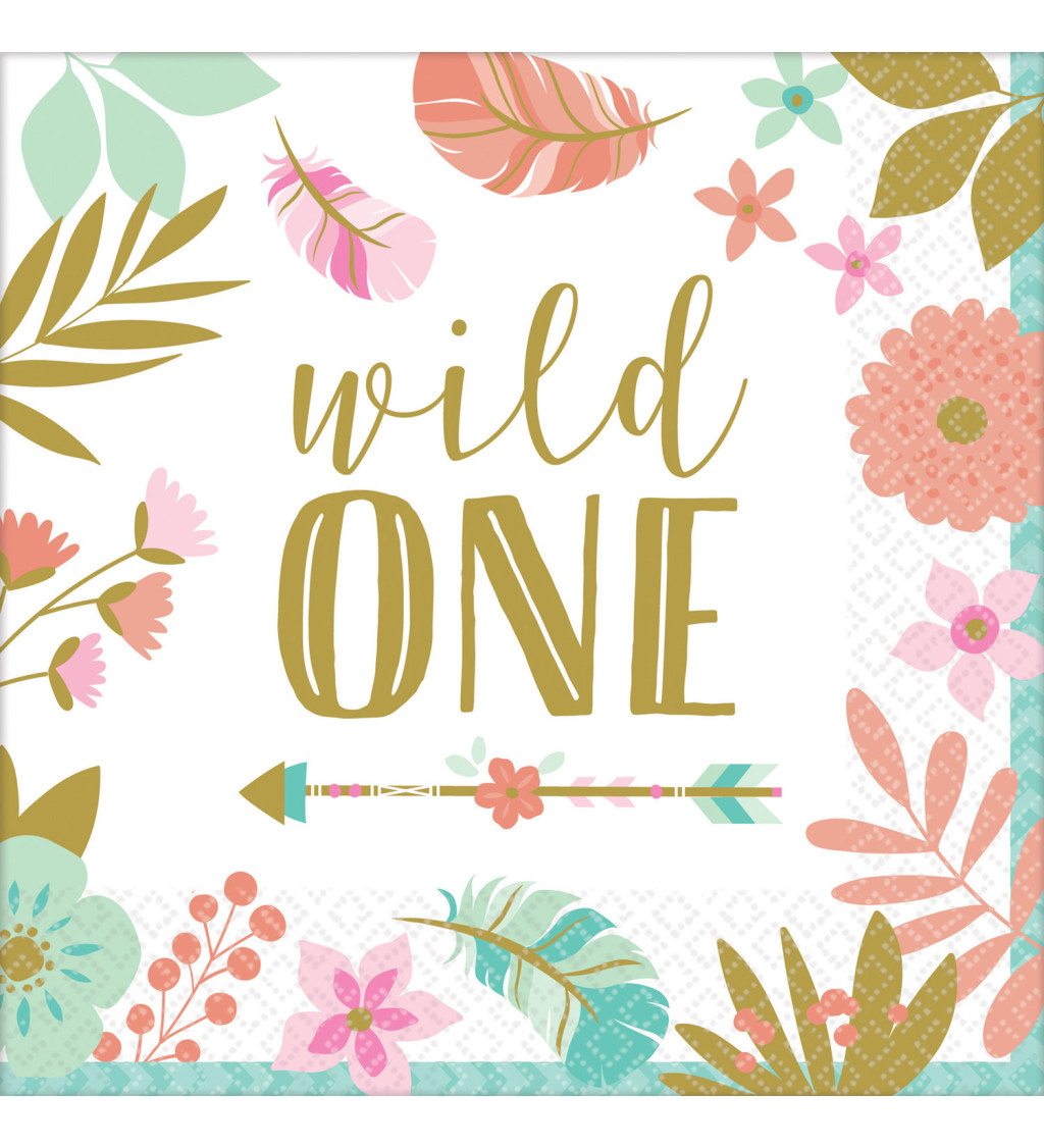 Servítky - wild one
