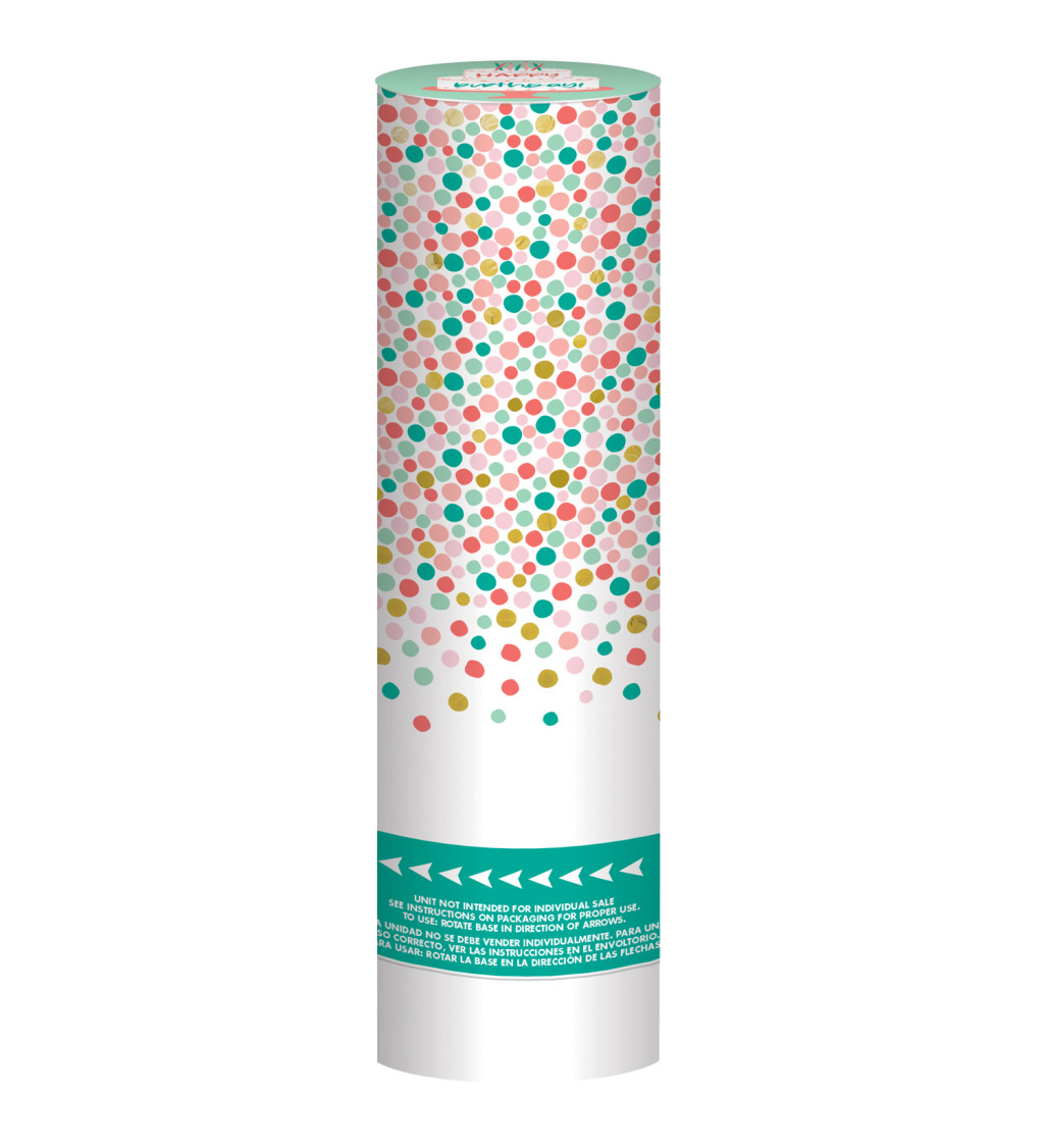 Pestré farebné konfety