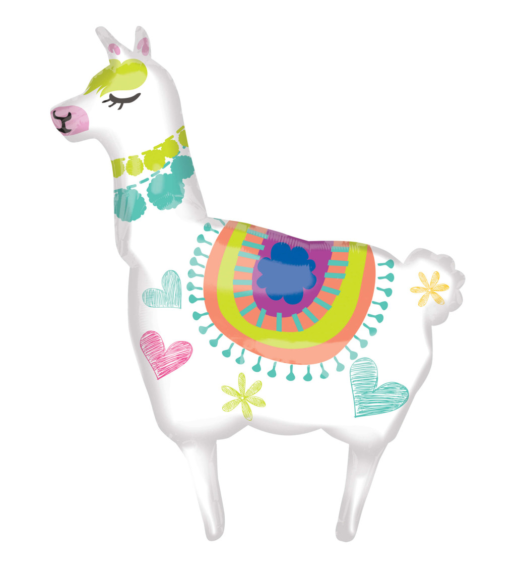 Fóliový balónik - Lama