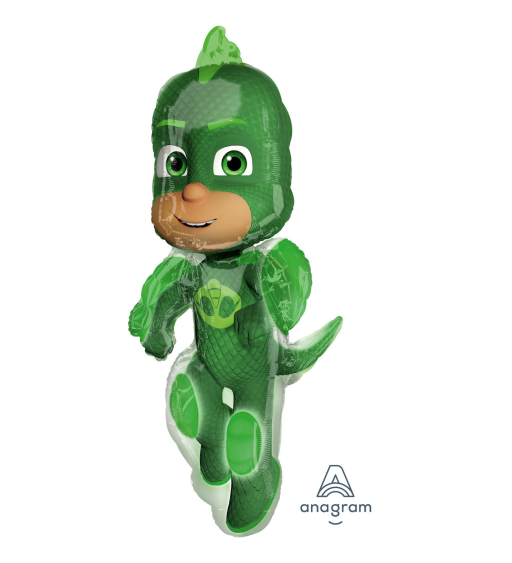 Balónik postavička Gekko