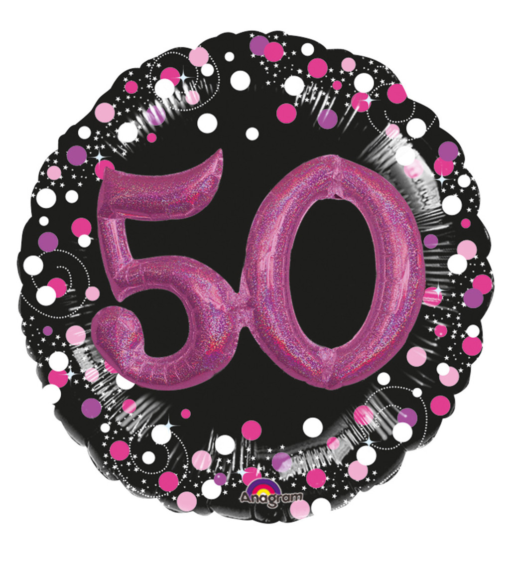 3D fóliový balón 50